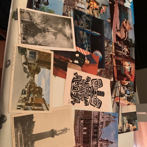 Postcards from the 1940s and 50s some antiques - Picture 3 of 9